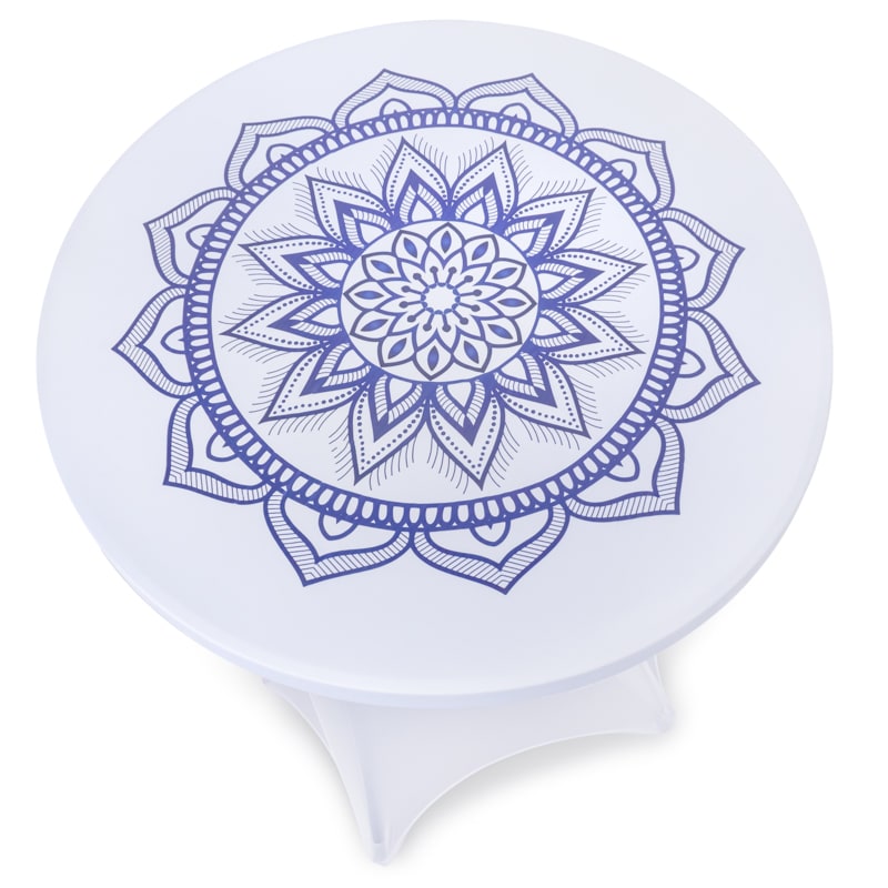 3FT Stretch Spandex Round Cocktail Table Cover 22