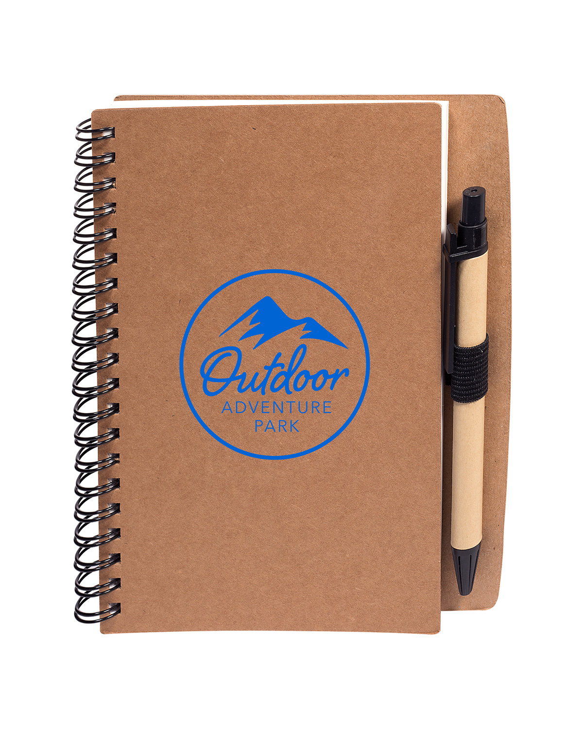 Stone Paper Spiral Notebook & Pen 5.5" x 7" 1
