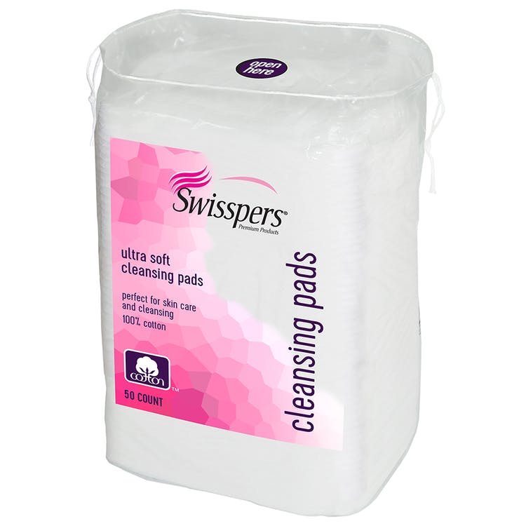 Swisspers Facial Cleansing Pads - Large Ultra Soft 1