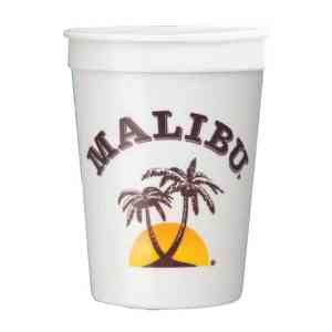 12 oz. Offset Print Smooth Plastic Stadium Cup 5