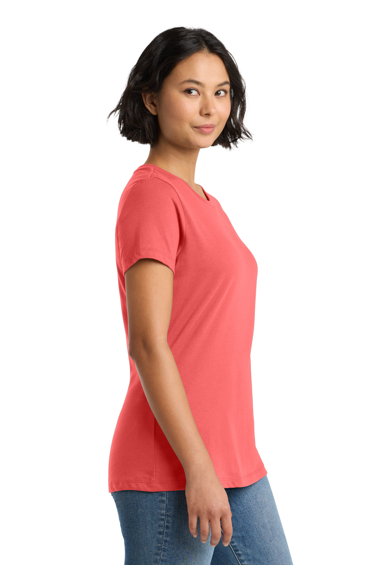 District Women's Perfect Weight Tee. DM104L 165