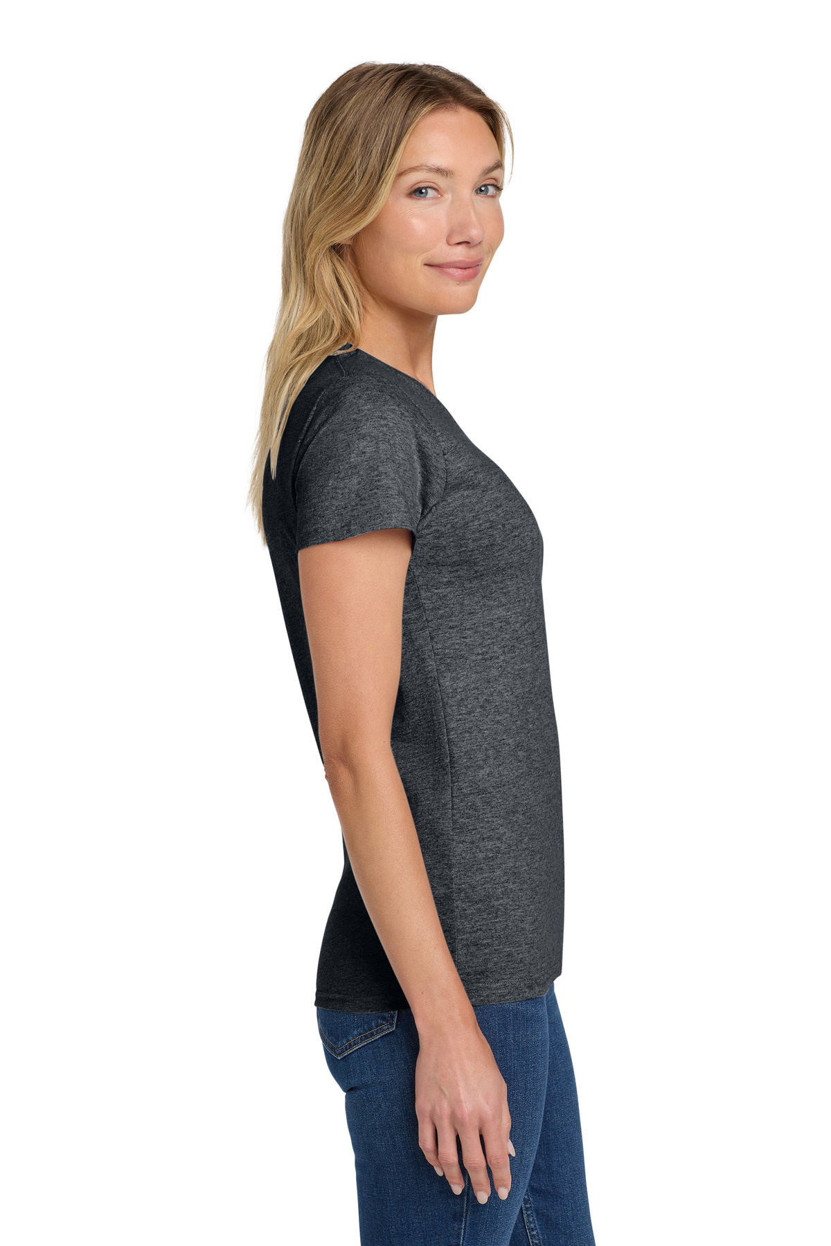 Gildan Women's Heavy Cotton 100% Cotton T-Shirt. 5000L 68