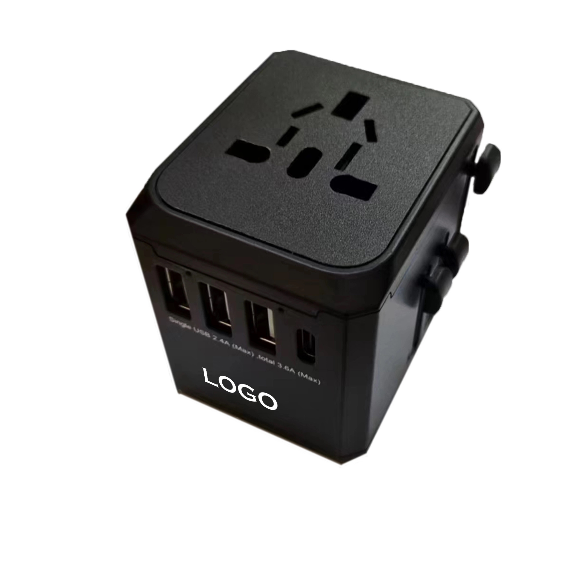 Travel Adapter Plug 3 USB 1 Type-C 2