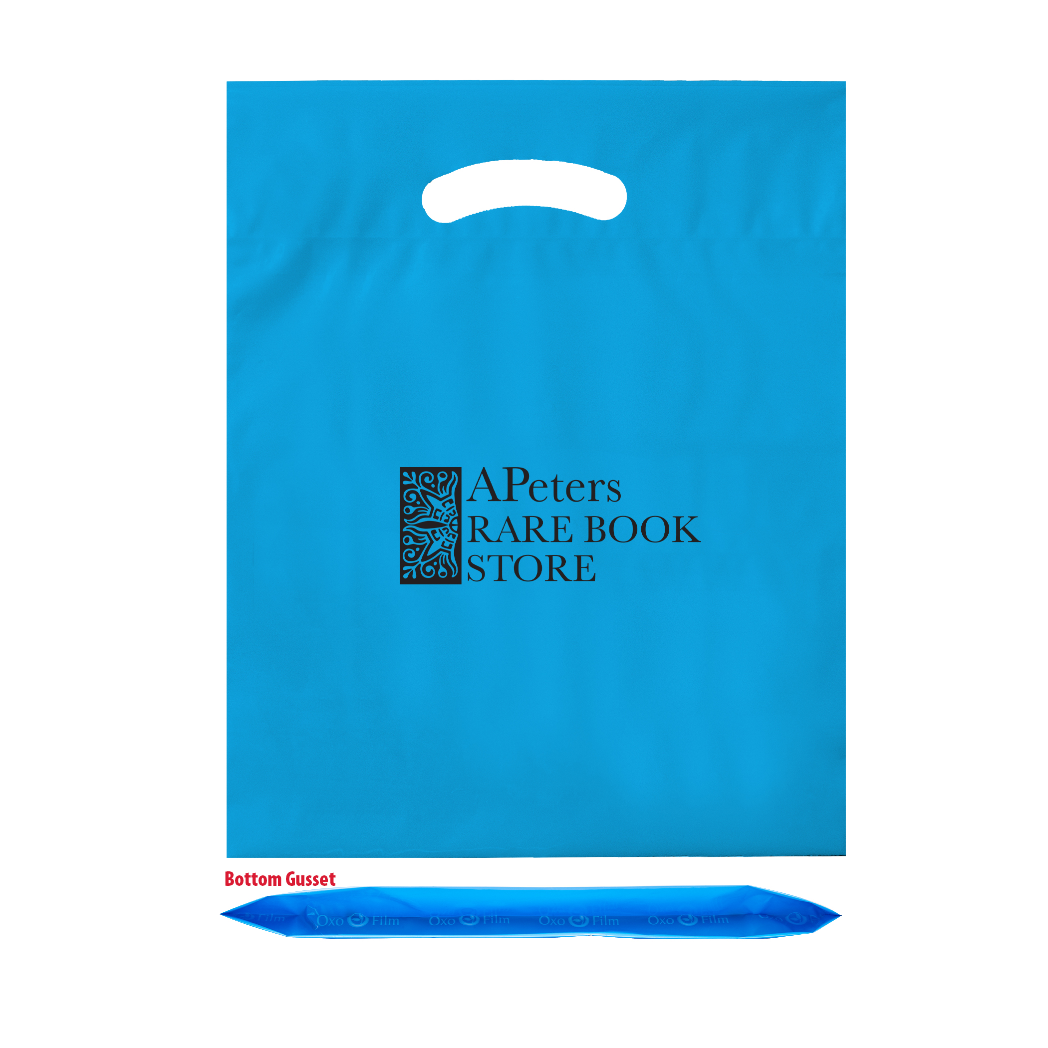 Oxo-Reusable Plastic Fold Over Die Cut Bag 6