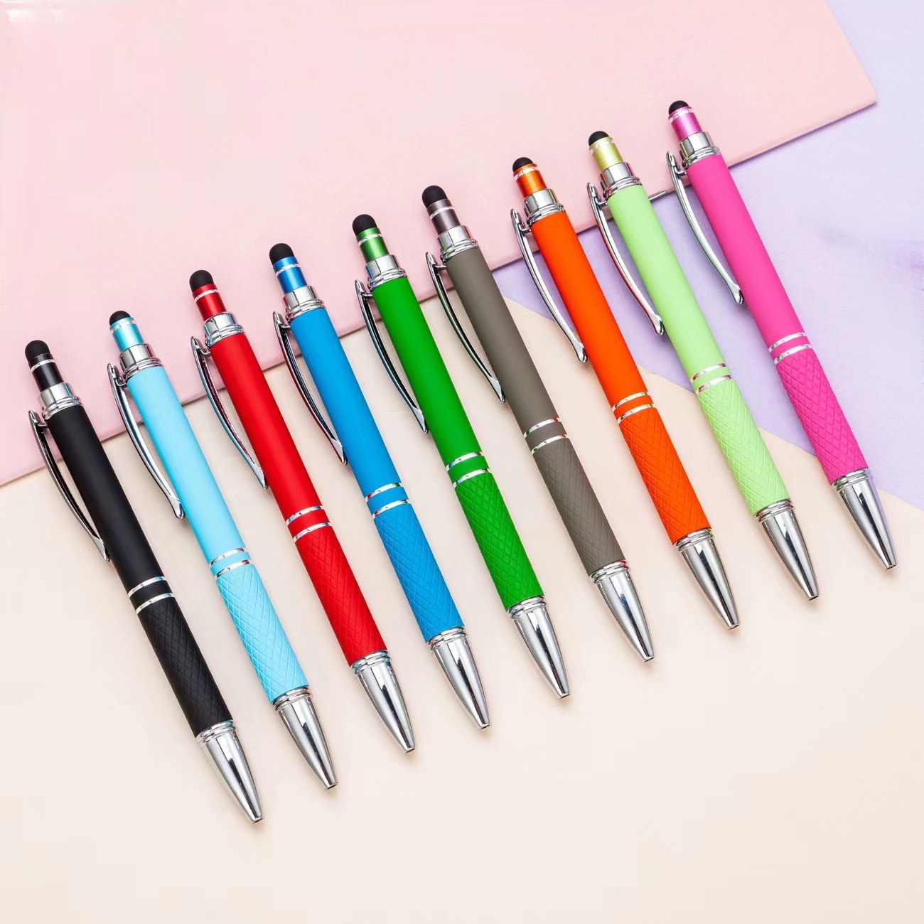 Engraved Mineral Diamond Gel Pen 2