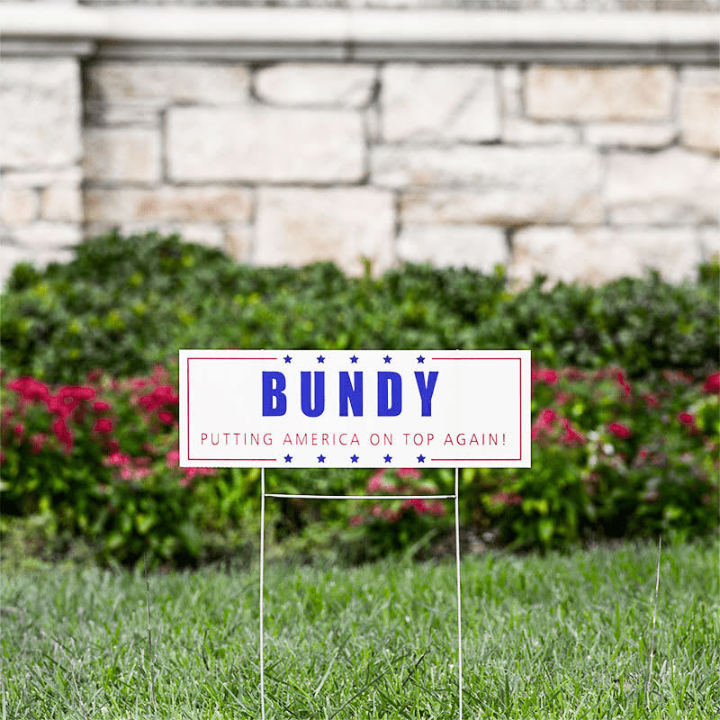 Custom 6" X 18" Yard Signs 5