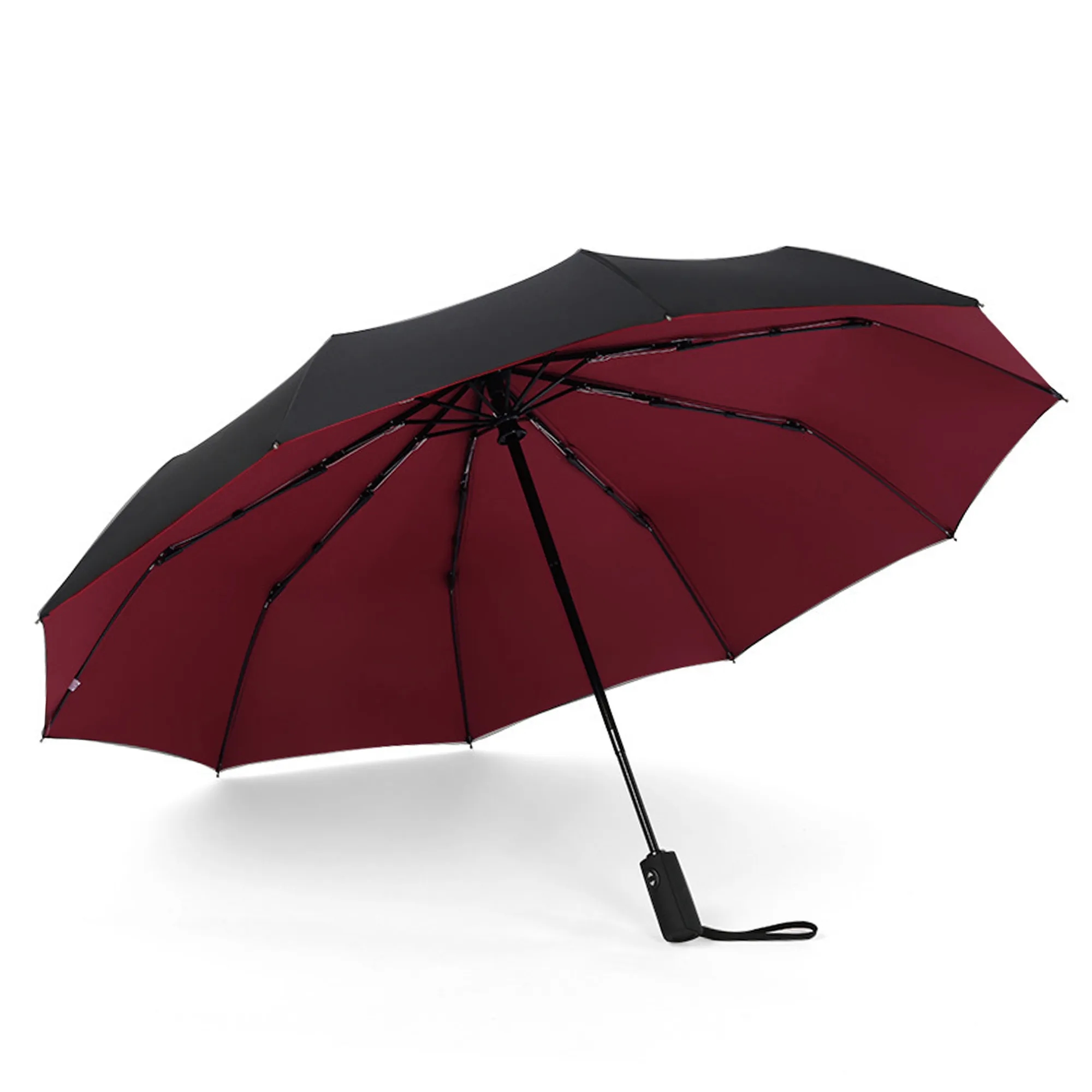 Light Portable Automatic Folding Rain Umbrella 6