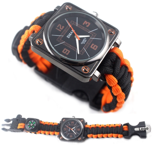 Survival Bracelet Watch