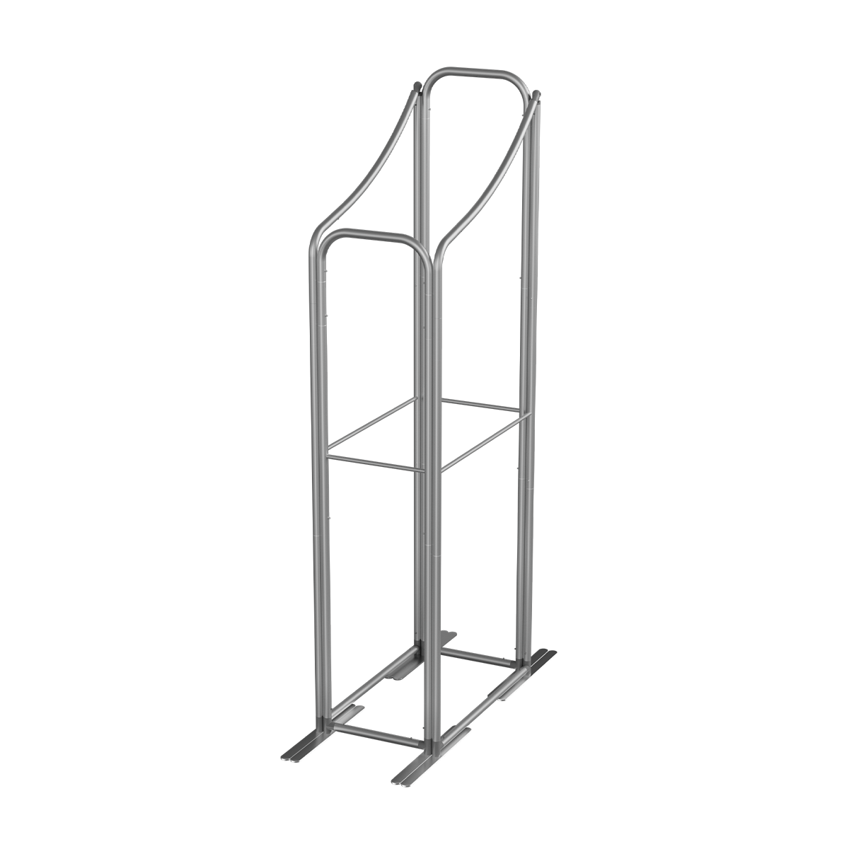 NEW MagLock Sloped Box Fabric Display Kit F - 3'wx6.5' to 8'h 3