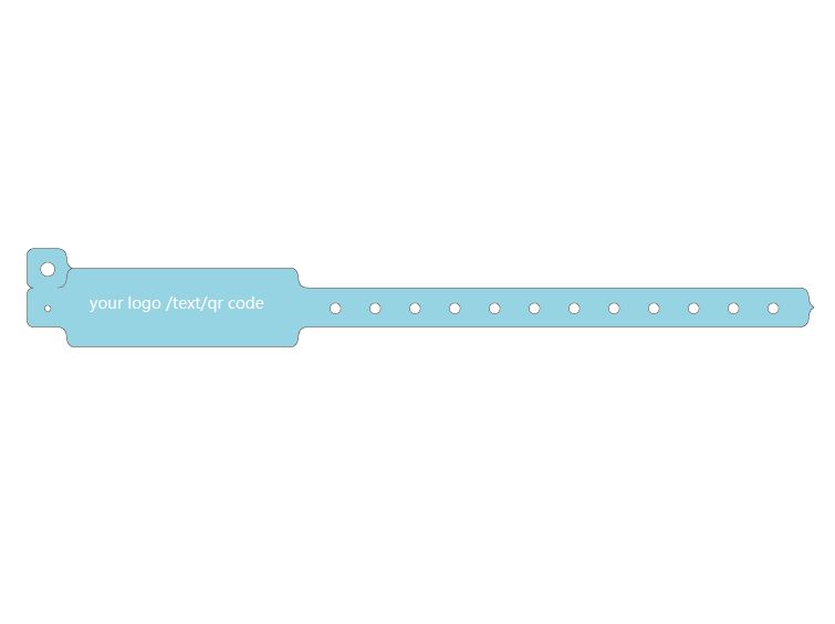 Wide Vinyl Wristband 2