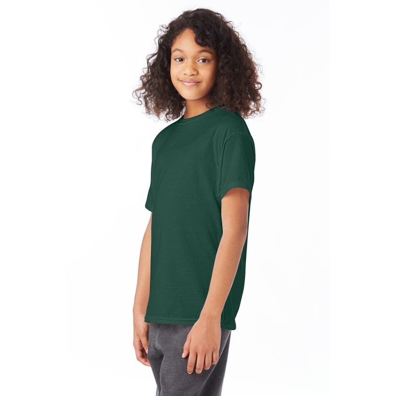 Hanes Youth 5.2 Oz., 50/50 ComfortBlend® EcoSmart® T-Shirt 305
