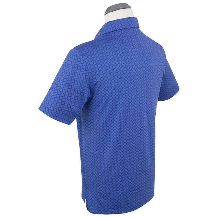 Bobby Jones Performance Tonal Geo Nautical Print Polo 2
