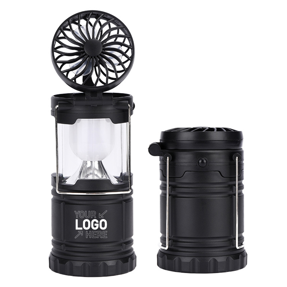 2 In1 Camping Fan Lantern