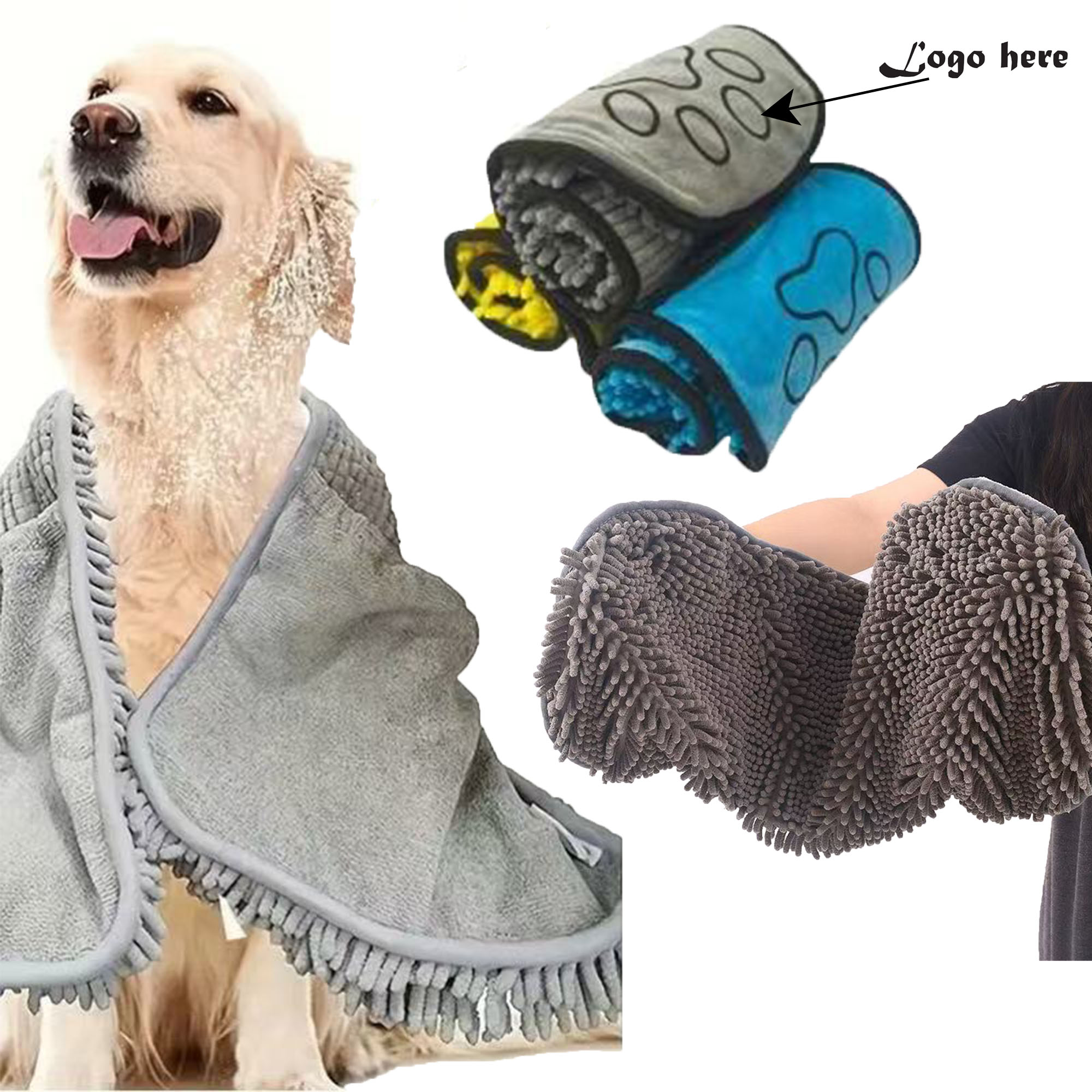 Super Absorbent Dog Towel 2