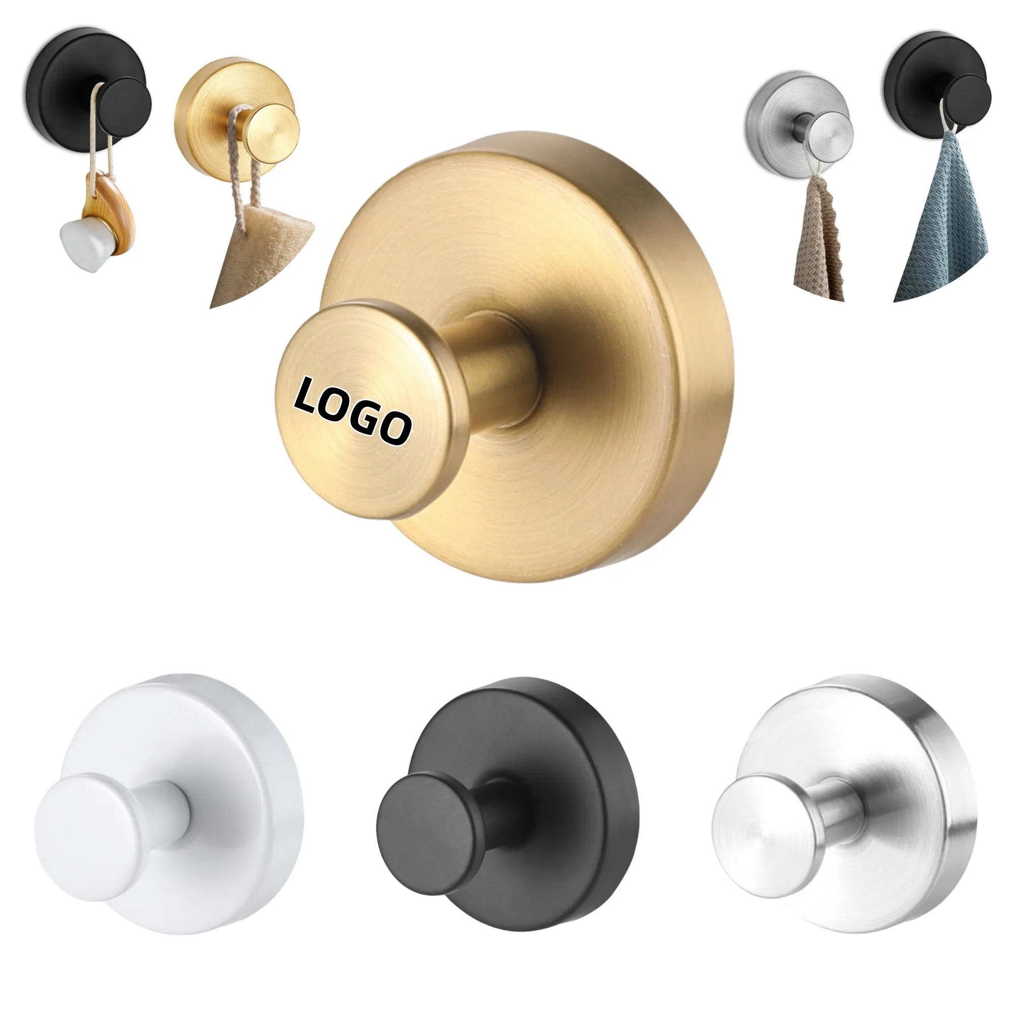 Drill-Free Glass Wreath Suction Hook