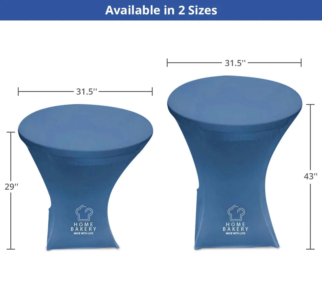 Round Stretch Table Cover (31.5" x 29") 2