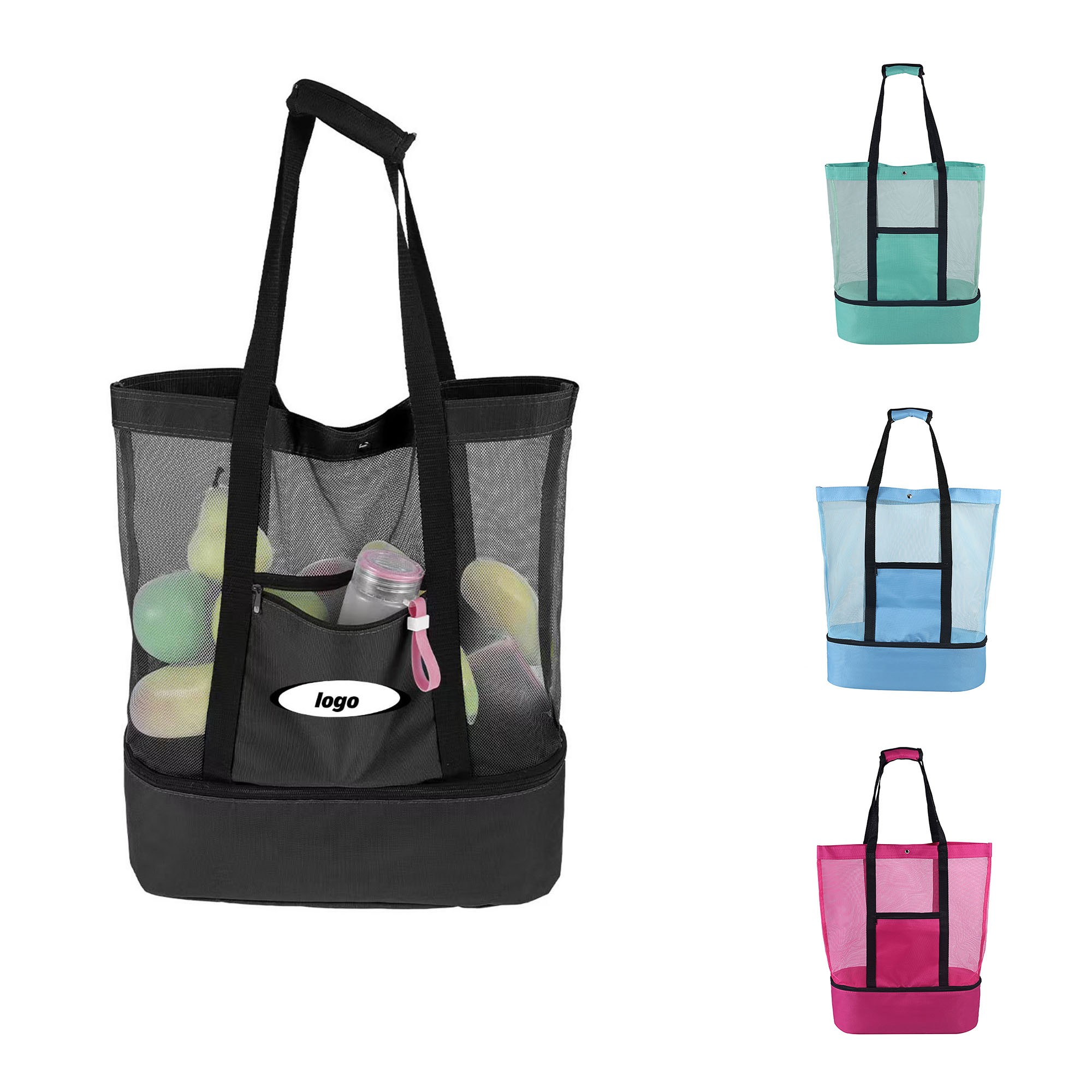 Cooler Mesh Beach Bag for Picnic Use 1