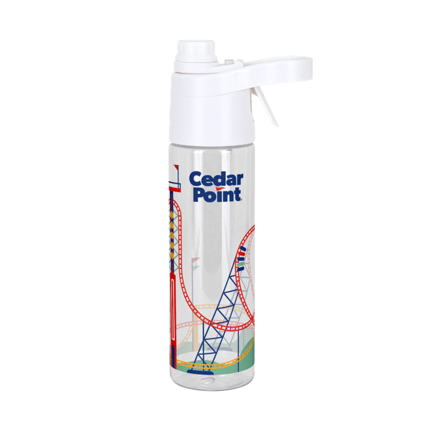 Spritzer 20 oz rPET Spray Water Bottle 210
