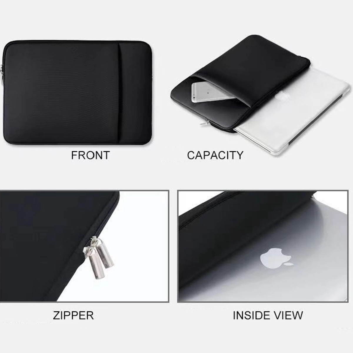 13" Laptop Sleeve with Front Pocket 6