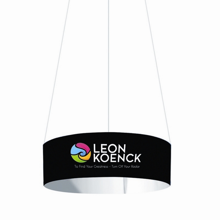 Circular Hanging Sign Kit - 15' Dia. x 4'H 2