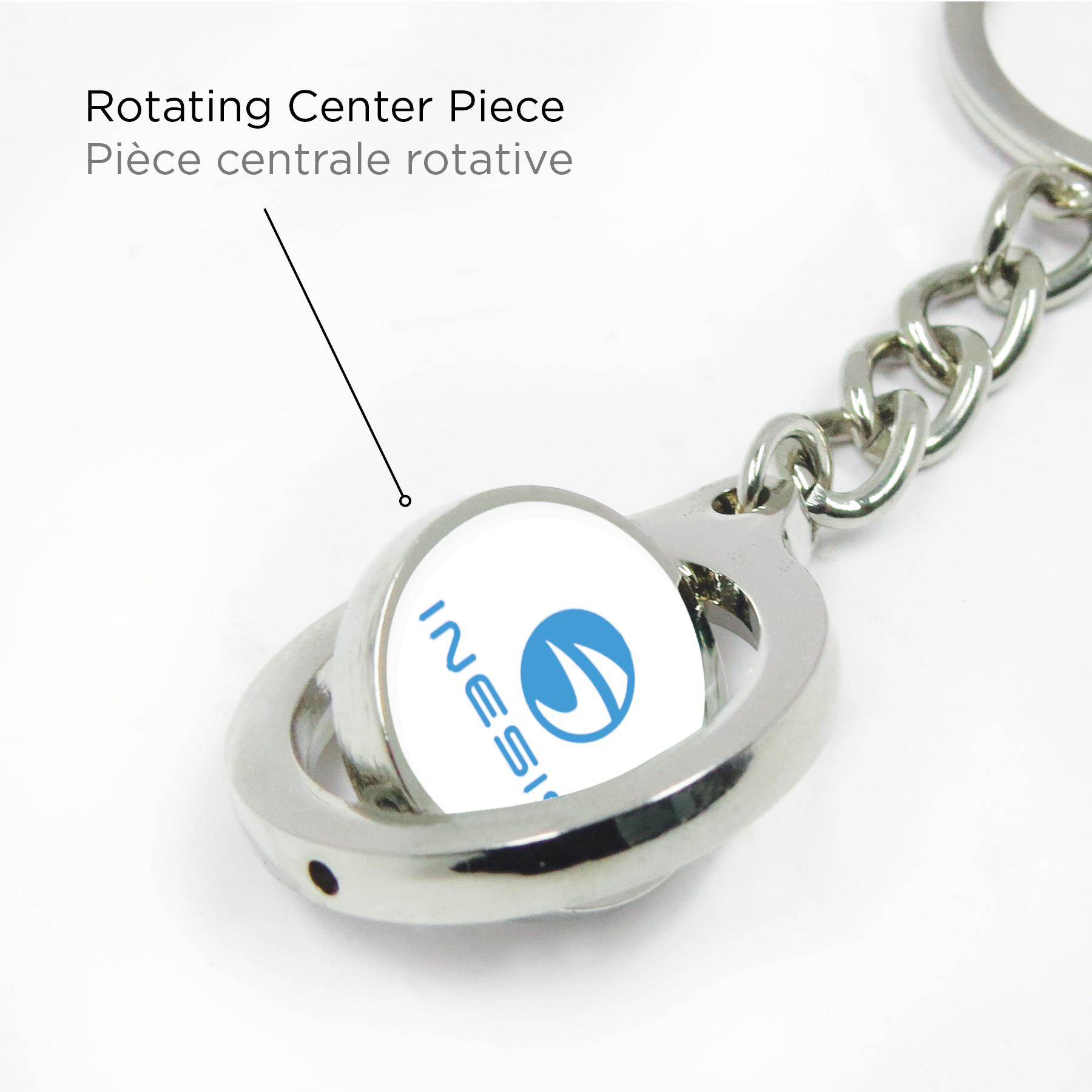 Stock Circle Dynamic Keychain (5-Day Production) 2