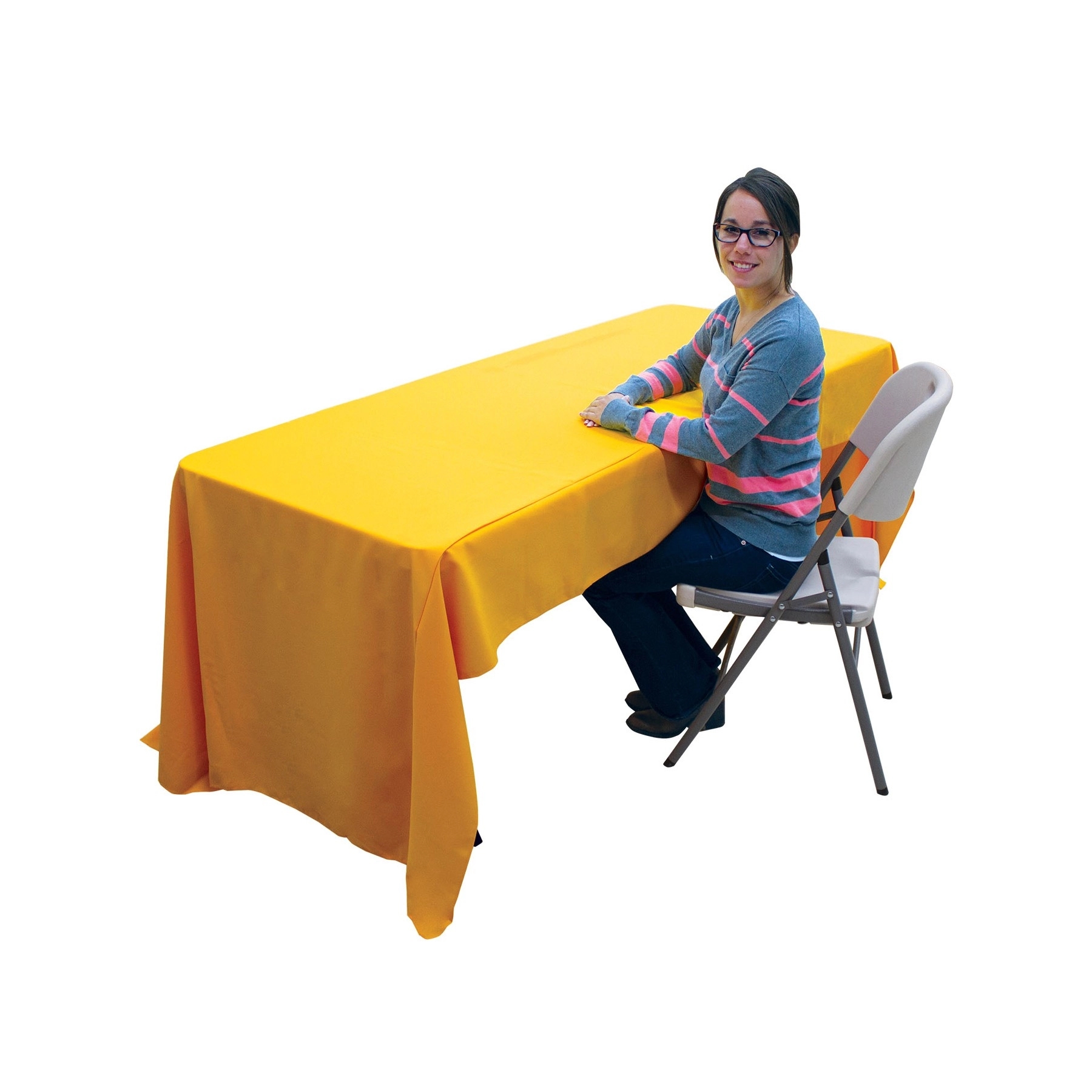 3-Sided Table Throw - 6' STANDARD TABLE 2