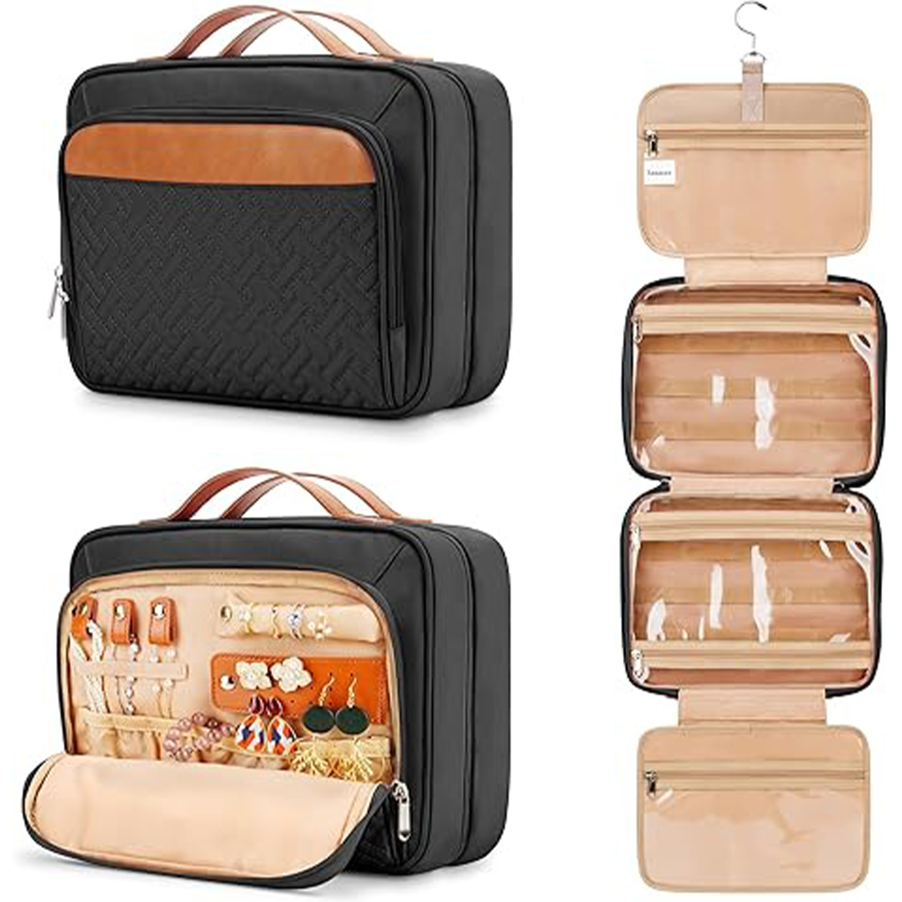 Travel Toiletries Hanging Bag 8
