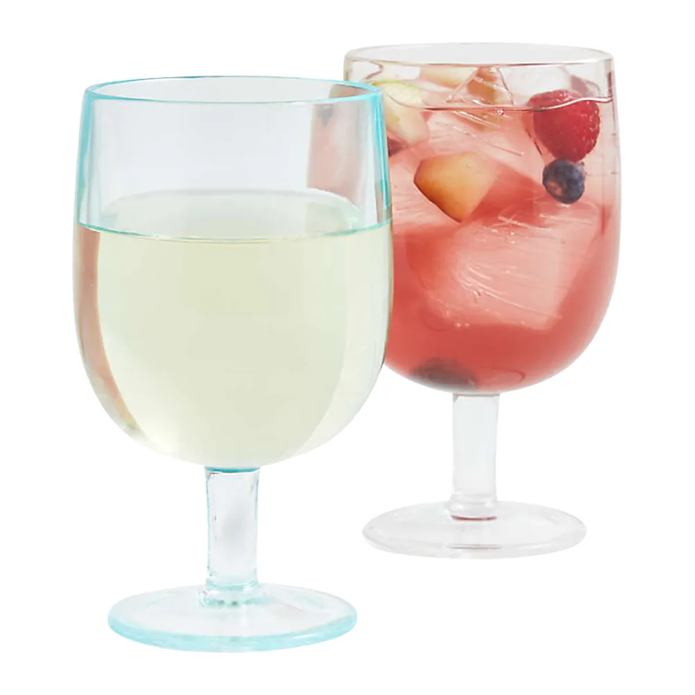 8oz. Acrylic Stacking  Wine Glass 3