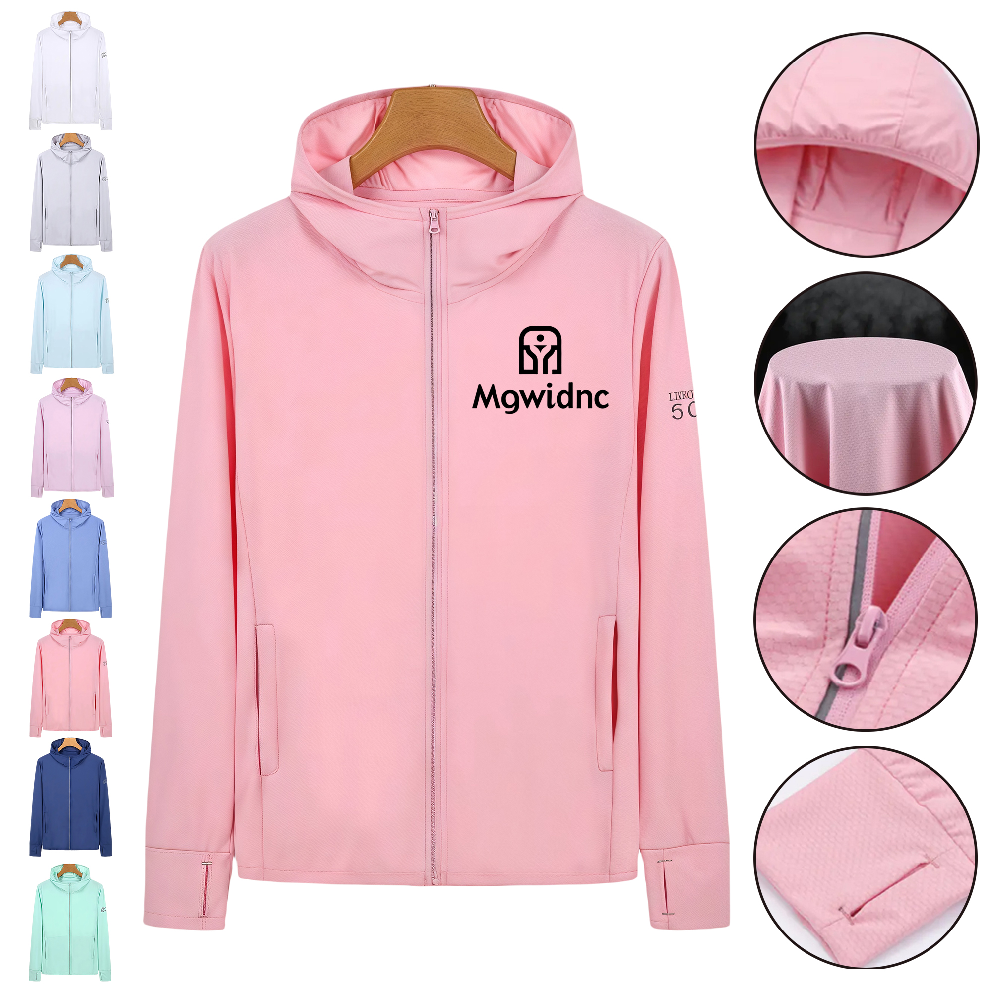 Summer Couples Lightweight Breathable Sun Protection Shirts for Outdoor Activities UV Resistant 2