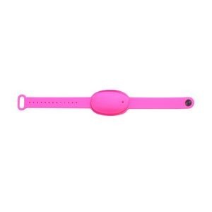 Oval Watch Shaped Sanitizer Bracelet Dispenser With Adjustable Silicone 1