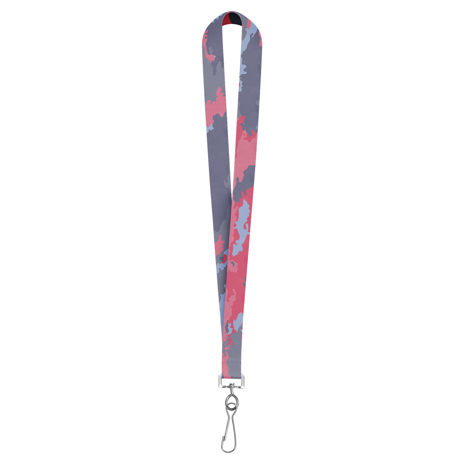 3/4'' Full Color Sublimated Lanyard With Metal J Hook 13