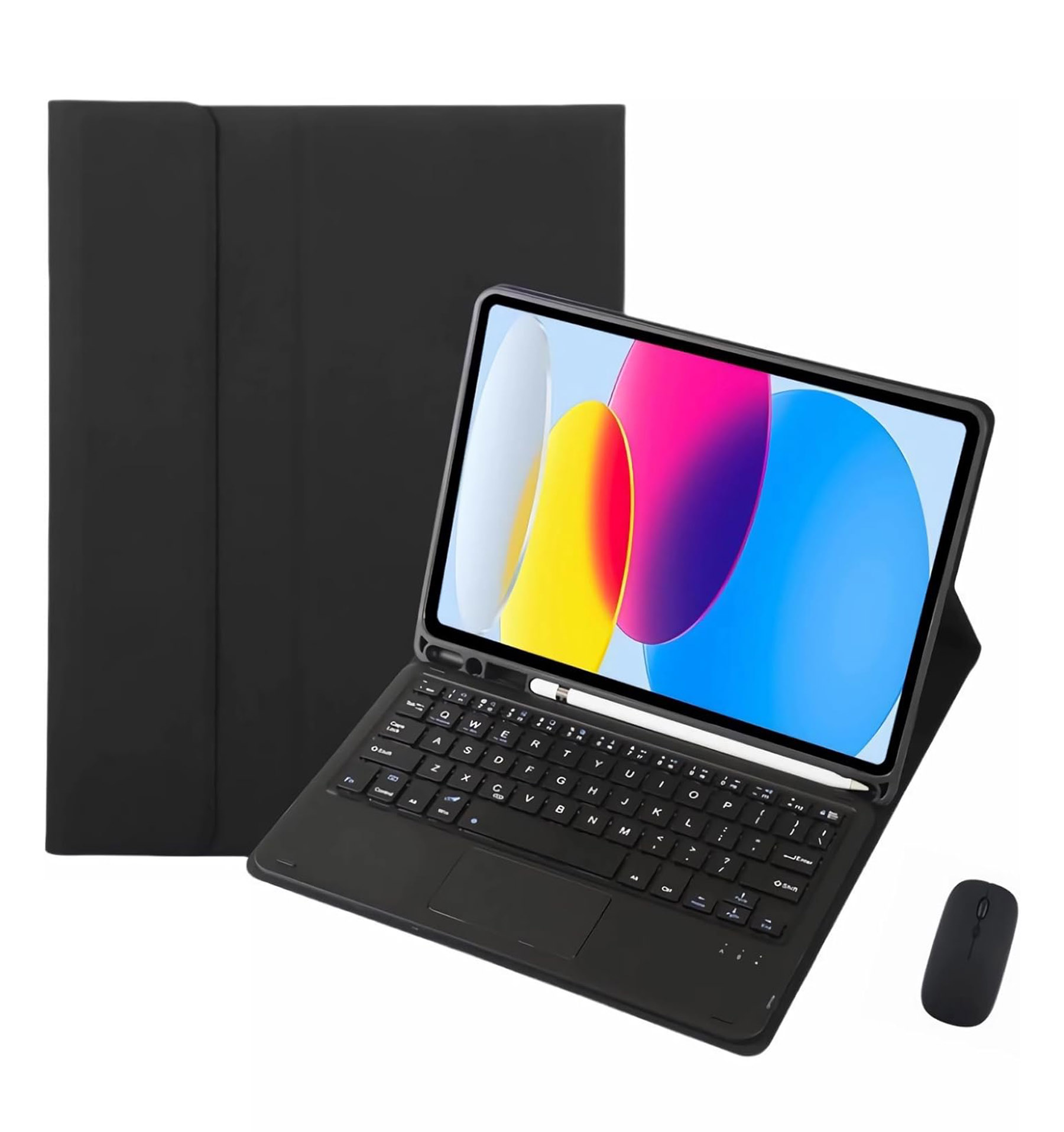 iBank ® Detachable Bluetooth Slim Wireless Keyboard and Soft Back Cover Tablet Case 2