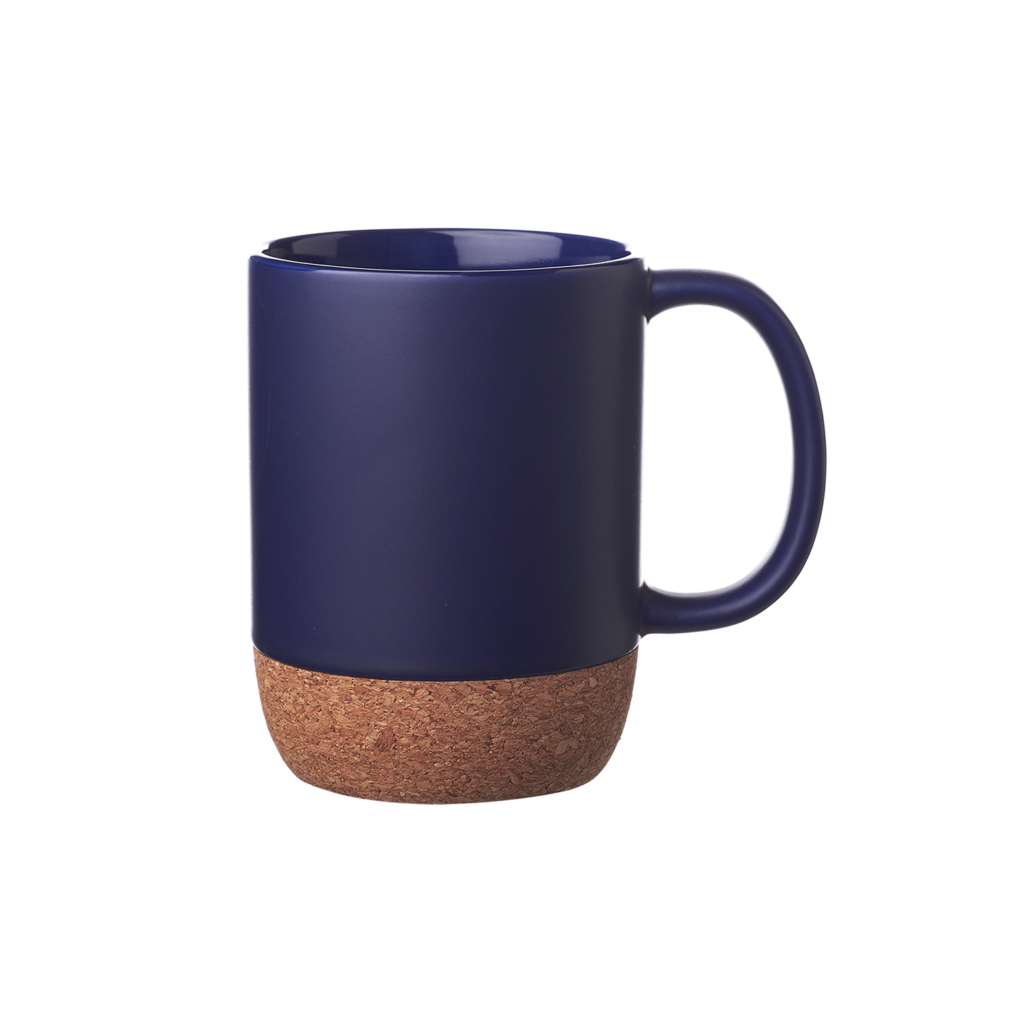 Matte Finish Cork Base Ceramic Mug, 15 oz. 5
