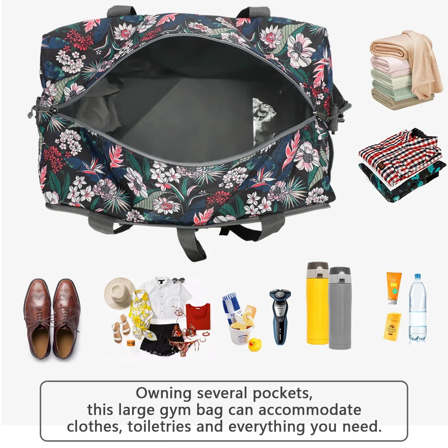 Custom 40L Lightweight Sports Gym Duffel Bag 2