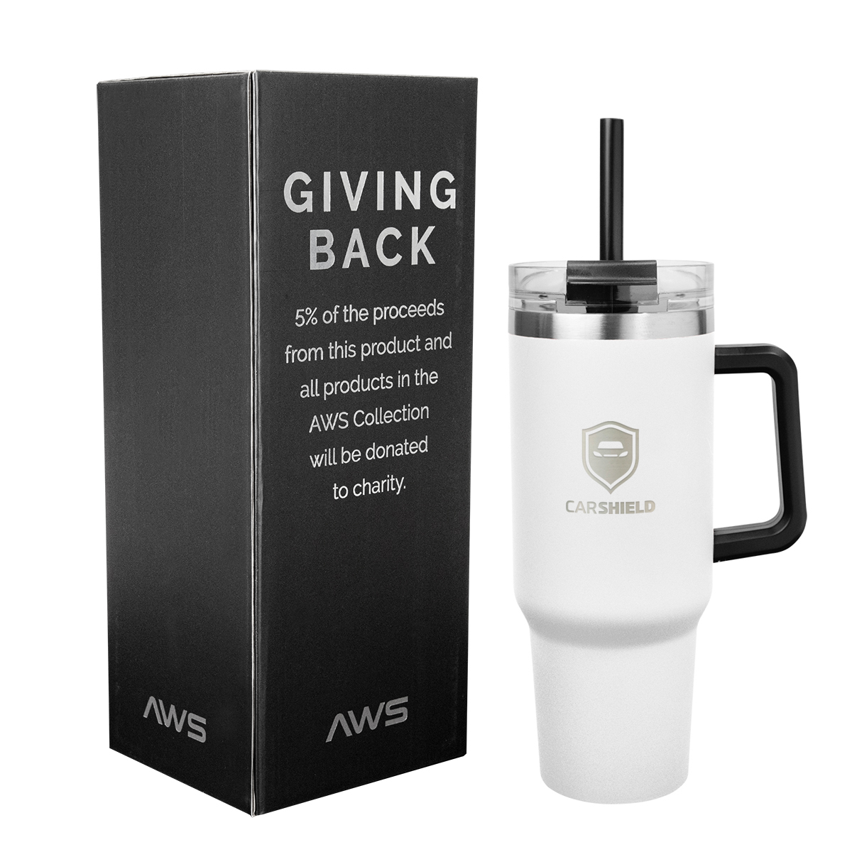 40 Oz. AWS Intrepid Stainless Steel Tumbler 3