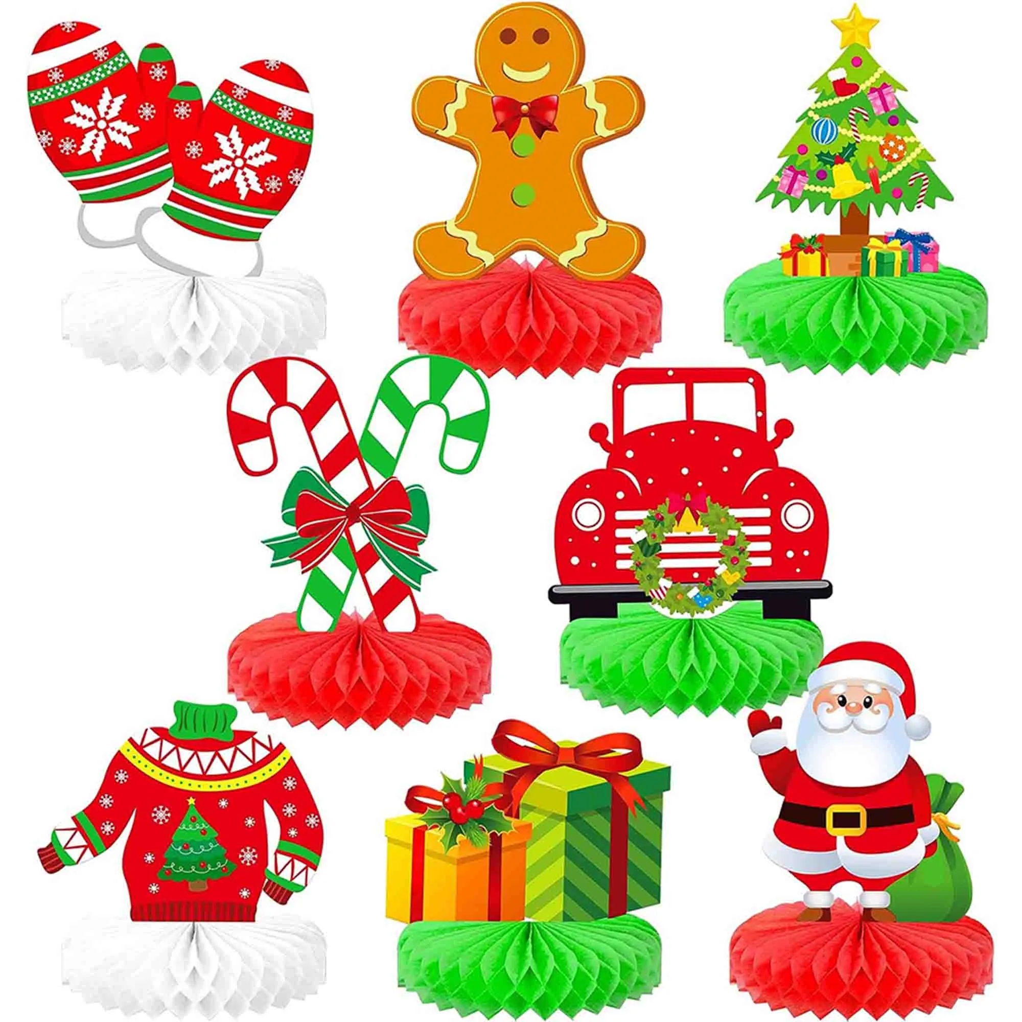 Custom 3D Honeycomb Centerpieces Ornaments Table Decoration 3