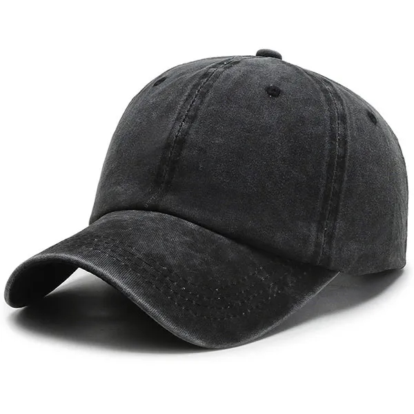 Washed Cotton Baseball Cap 4