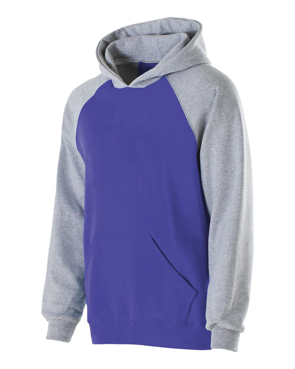 Youth Cotton/Poly Fleece Banner Hooded Sweatshirt - 229279 5