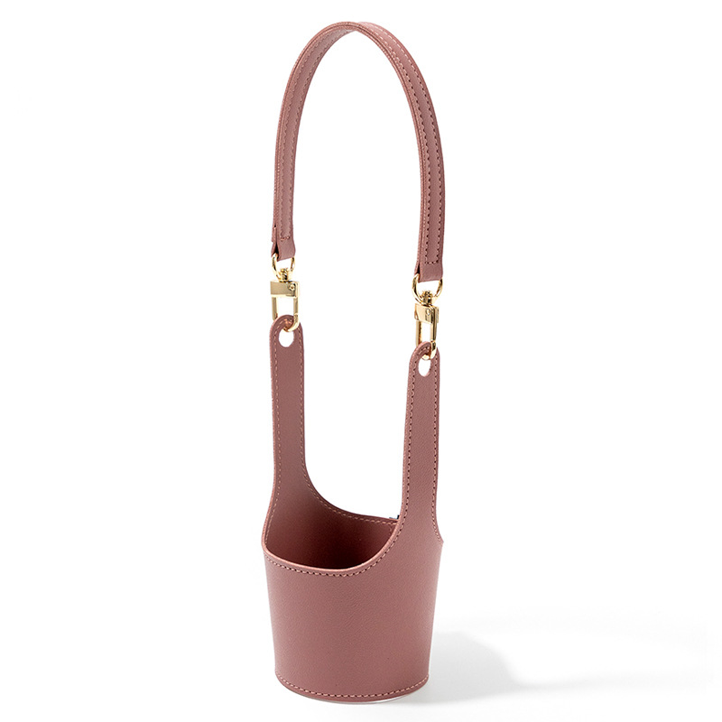 Pu Portable Solid Color Cup Cover 7