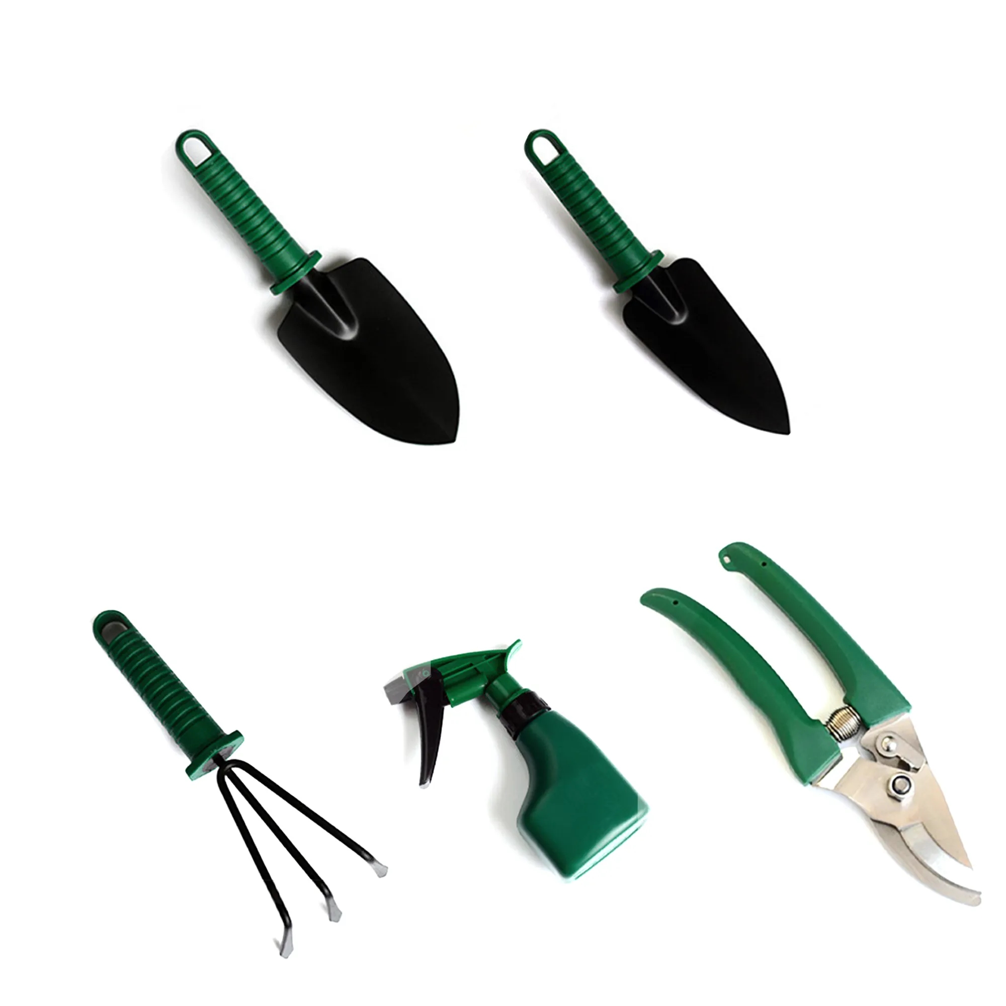 5 Pieces Gardening Tools Set with Carrying Case 2