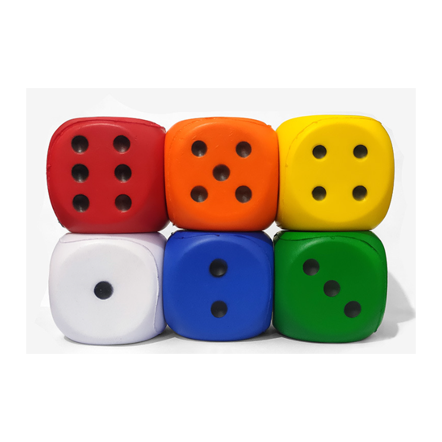 Creative pu stress dice 5