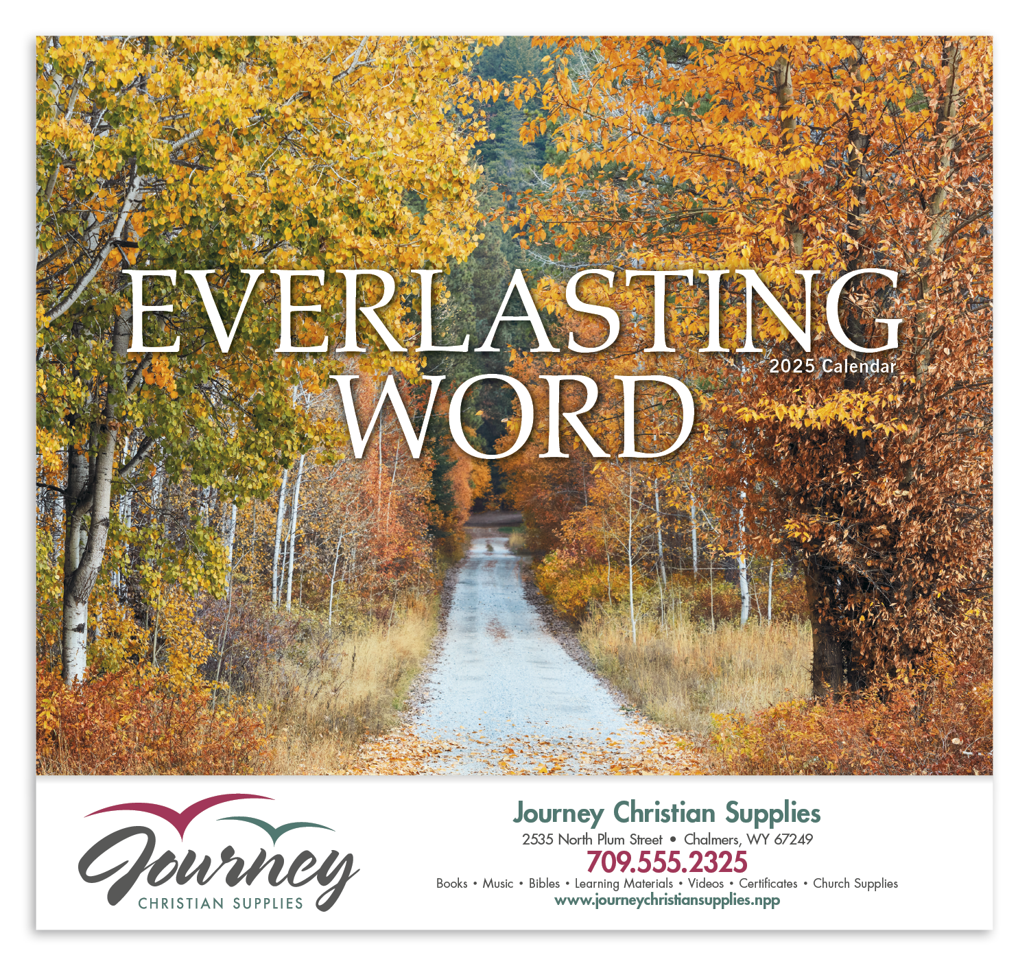 Good Value™ Everlasting Word - Stapled Calendar 43