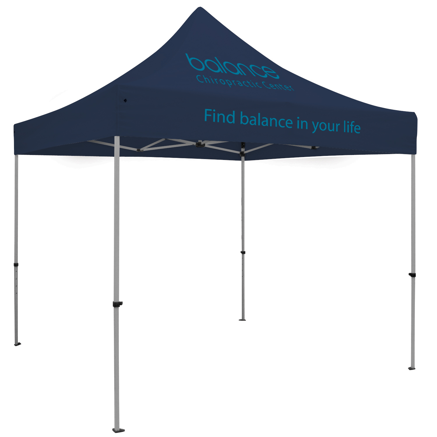 10' Premium Tent Kit (Imprinted, 2 Locations) 9