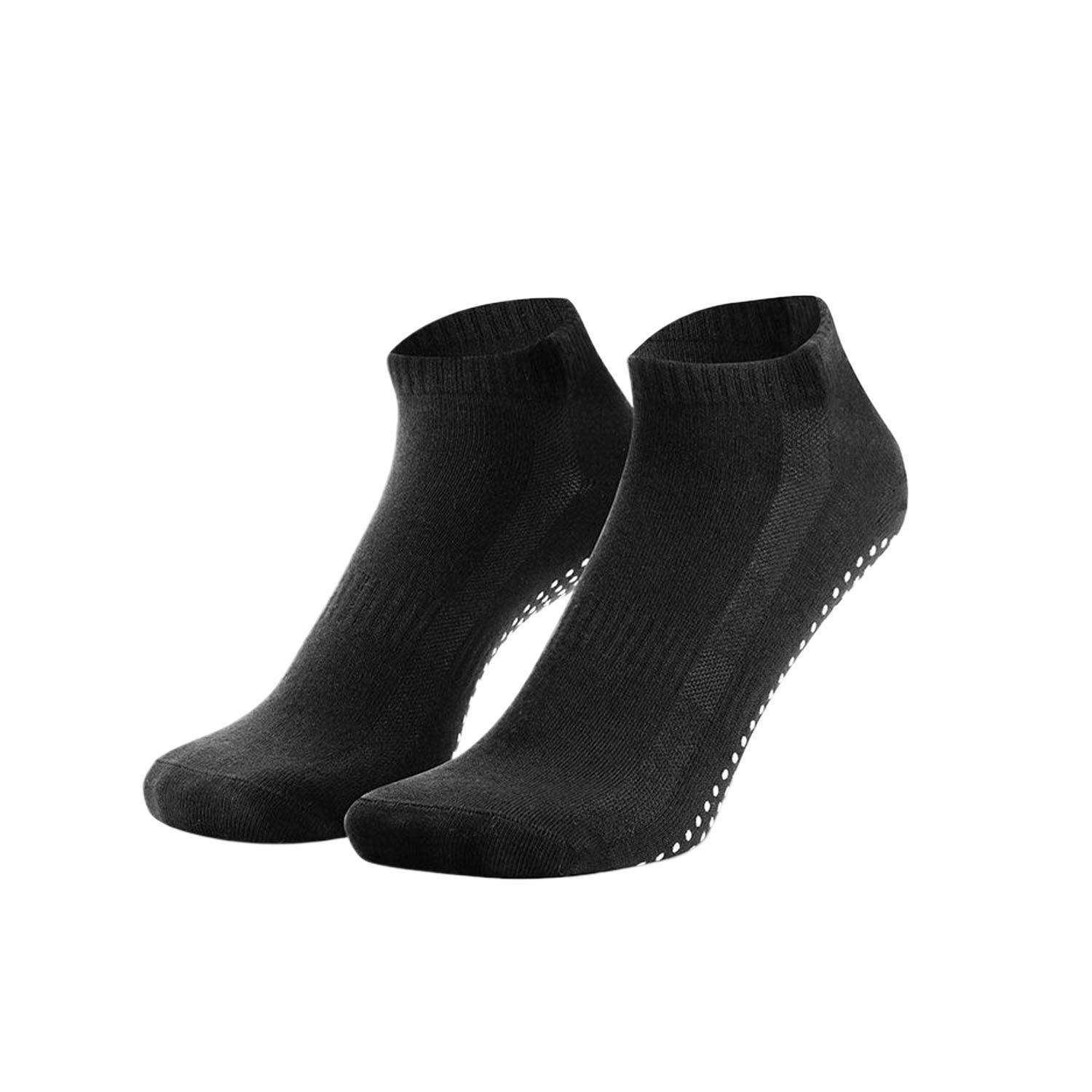 Breathable Wear-Resistant Silicone Grip Cotton Fitness Socks 1