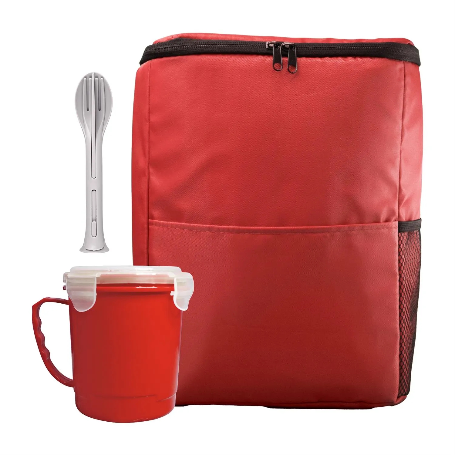 Sporty Recycled Soup & Utensil Set 14
