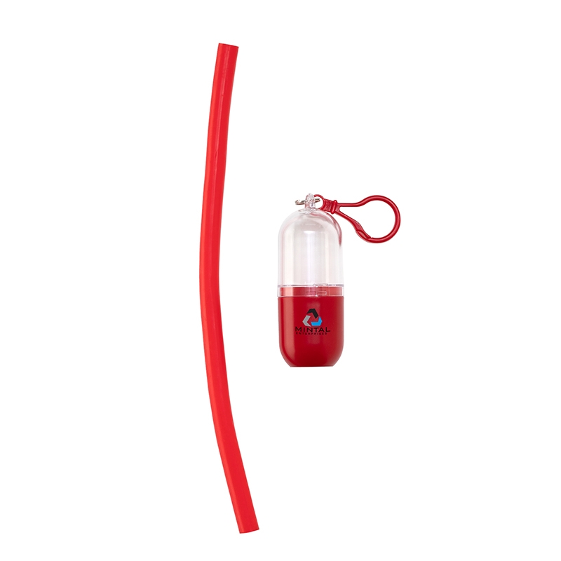 Bellini Silicone Straw in Capsule Case 9