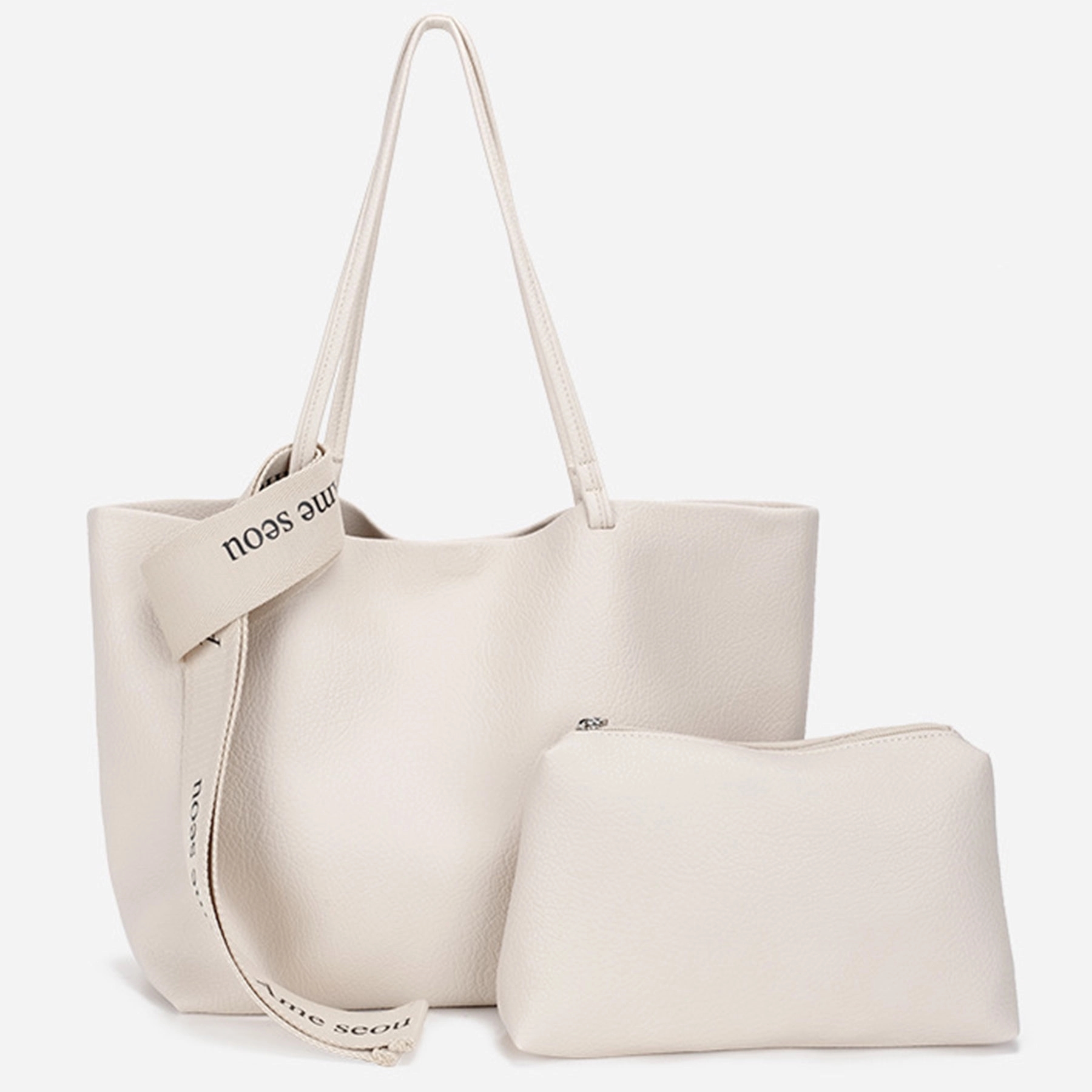 2Pcs Shoulder Tote Wallet Bag Set 2