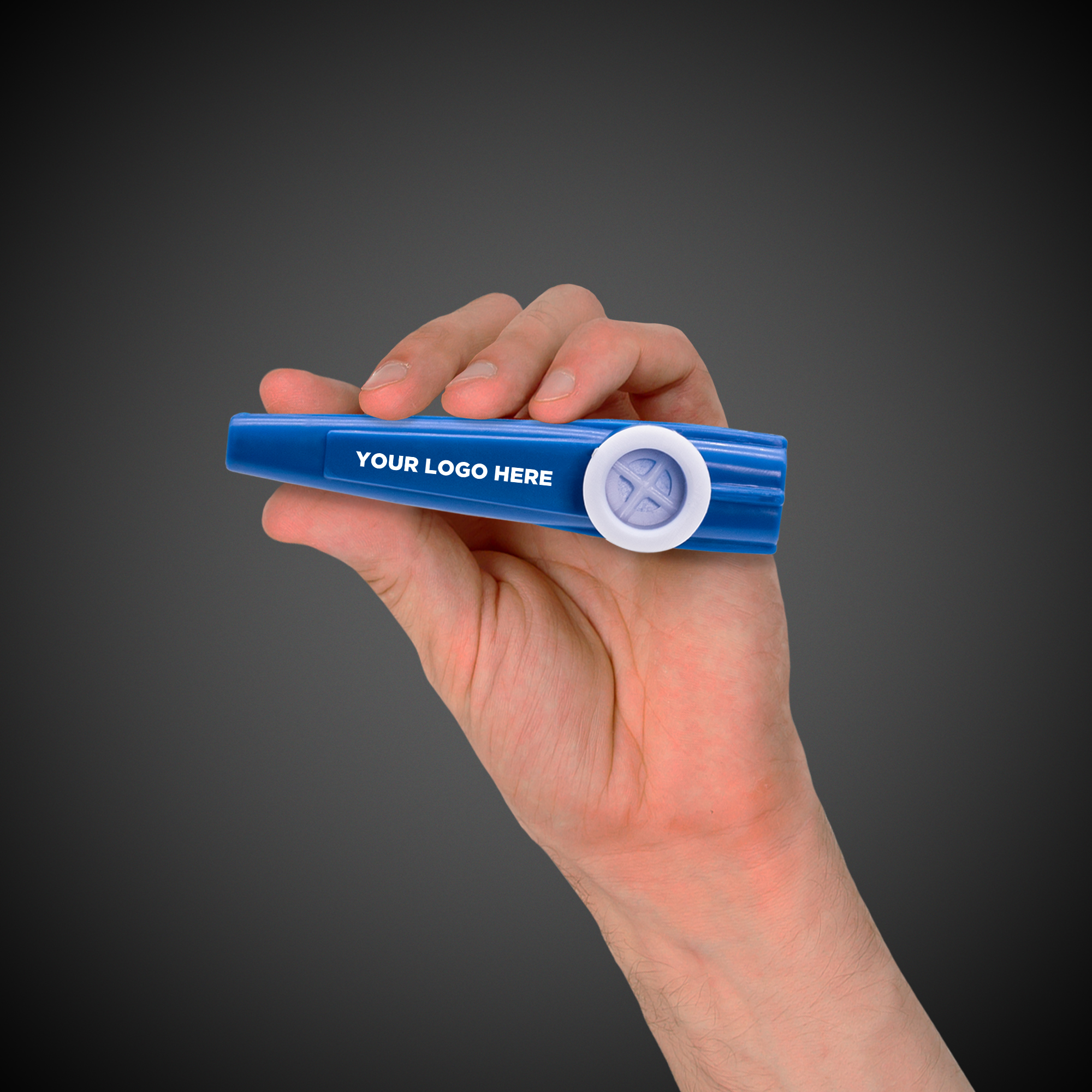 Blue Plastic Kazoo