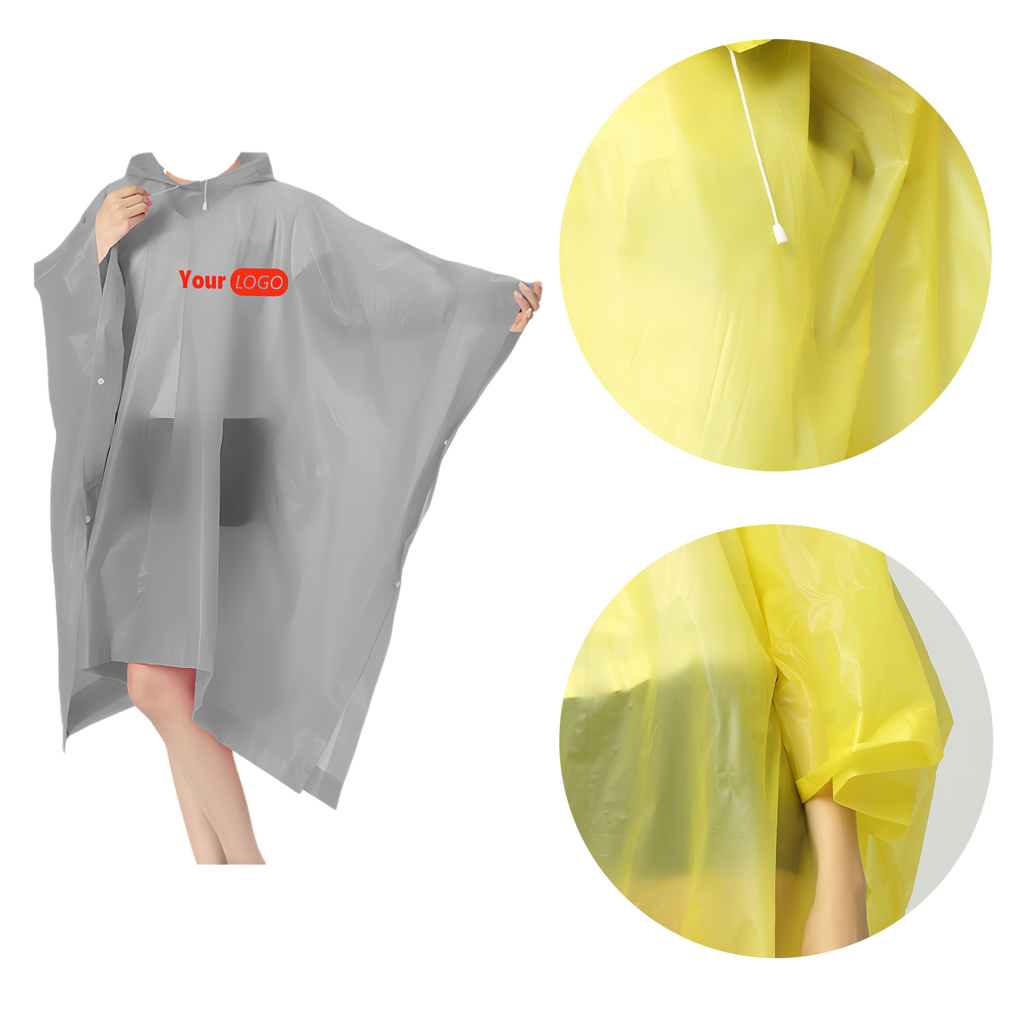 EVA Cape-Style Lightweight Raincoat 5