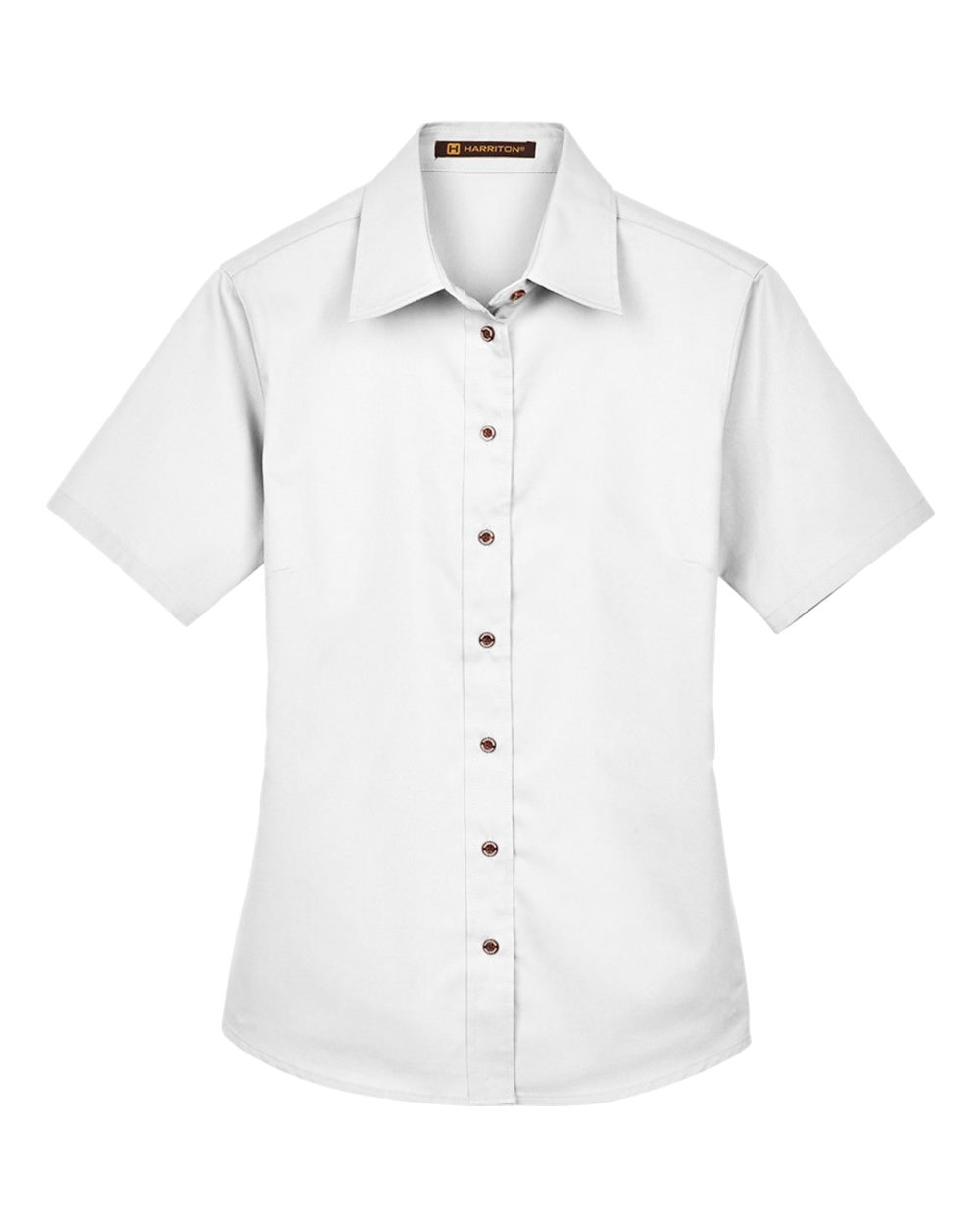 Women's Easy Blend™ Short Sleeve Twill Dress Shirt with Stain-Release - M500SW 31